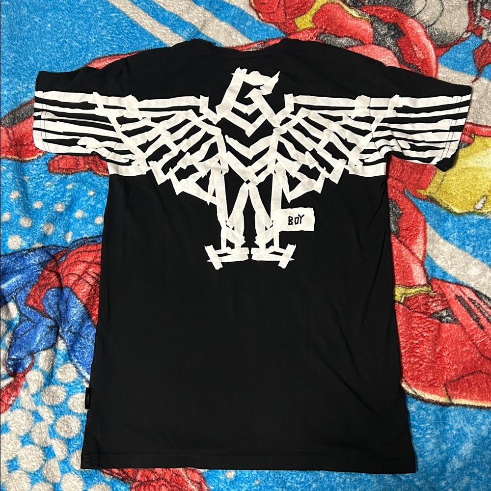 BOY LONDON Tape Eagle Streetwear Graphic Tee Shirt